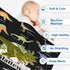 J&SBGFT 30"x40", Personalized Baby Blanket, Custom Name Blanket for Boys & Girls, Toddlers to Kids, Nursery Stroller