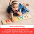 1-3+, 9 Fat Brain Toys Fat Brain Toys Wooden Personalized Name Puzzles for Toddlers Custom Puzzles, Flat Rate up