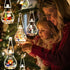 2025 Set, (647 Christmas Ornaments Building Ornament for Christmas Tree with Light, Xmas and Thanksgiving Holiday
