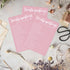 Pink Theme Bridal Shower Games for 25 Guests, Wedding Shoe Game, Wedding Advice Cards, Reception Games, Bride Groom