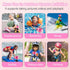 GKTZ Kids Waterproof Camera - Underwater Digital Action Camera Birthday Gifts for Girls Boys with 32GB SD Card, Pool
