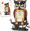TYCOLE Owl Clock Building Blocks Set, STEM Building Toys with Functional Clock, Collectible