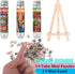 Small 150 Piece Jigsaw Puzzles for Adults - Vintage Streetscape Mini Oil Painting, 3 Pcs