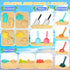 2 Bucket,2 Set,Sand 3-10 Beach Sand Toys for Kids,Sand toys with Collapsible Beach Beach Sifter Shovel,Sand Shovel