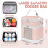 Pack, 6 9 Mancro Breast Milk Cooler Travel Bag with Ice Double Layer Baby Bottle Cooler Bag Fits Bottles Up