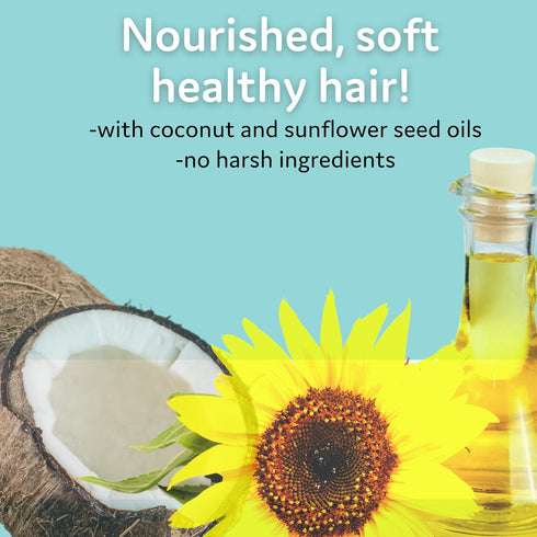 T is for Tame Baby Shampoo - Plant Based & All-Natural, Pediatrician Tested for Gentle Hair