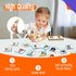 50PCS Feelings & Emotions Puzzle Cards, Puzzles with Different Moods-Learn to Identify Various Feelings, Learning Toy