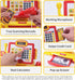FS Toy Cash Register for Kids, True Barcode Scanner & Calculator, Pretend Play Shopping Set for Ages 3-8