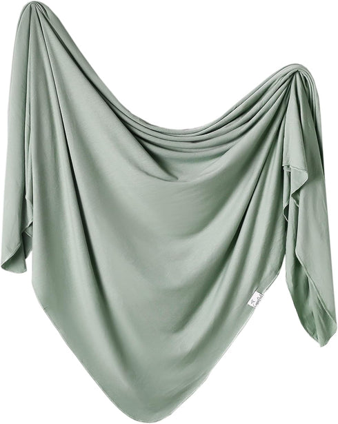 Copper Pearl Large Premium Knit Baby Swaddle Receiving Blanket Briar