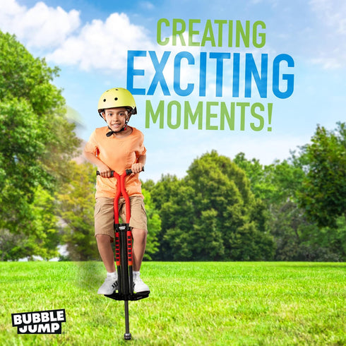 Pogo Stick for Kids Age 10 & Up, Red - for Boys, Girls, Teens & Adults 80 to 160 Lbs, High Jumping Pogo Sticks