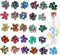 7PCS DND Dice Set - Handmade Sharp Edge Mystery Blind Box D&D RPG Polyhedral Resin Dice for Dungeons and Dragons TTRPG