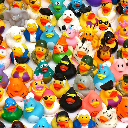 WQTHE 60 Pack Rubber Duck for Jeeps Ducking - 2.3 Inch Bulk