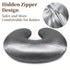 2 Pack Pro Goleem Satin Nursing Pillow Cover Soft Silk Feeling Feeding Pillow Slipcover for Breastfeeding Moms Fits