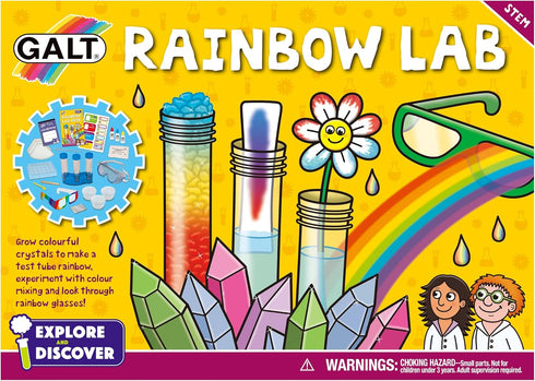 Galt Toys Rainbow Lab - Science Kits for Kids Ages 5+, Multicolor