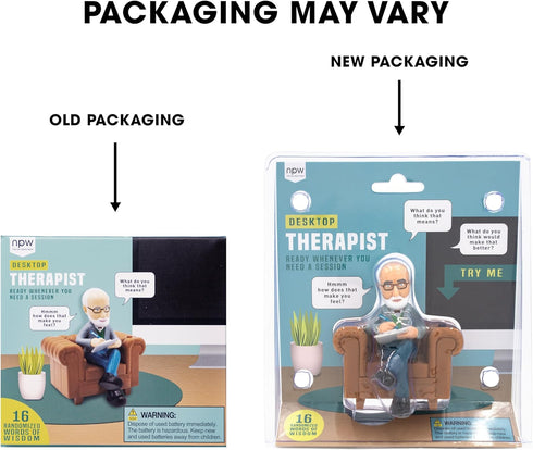 (16 NPW Desktop Therapist Novelty Sound Machine Funny Office Desk Toy, Stress Relief Prank Gift for Work & Home Sound