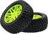 ShareGoo OD 96mm/3.77 RC Rubber Tire with Plastic Rim, 12mm Hex, Compatible with HSP 94170 94155 1/10 RC Trucks