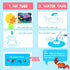 Tummy 012 Inflatable Time Water Mat with Mirror Portable Baby Play Mat for Month Infants, Strengthen Muscles & Promote