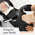 Baby Uma Stroller Gloves Hand Muff - Supersoft Fleece-Lined Faux-Leather Stroller Mittens, Water-Resistant & Universal