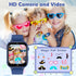 Kids Smart Watch with 26 Puzzle Games, Touch Screen, HD Camera, Alarm Clock, Birthday Gift for Ages 4-12 (Blue)