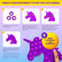 Pack 50 8-12, Fidget Poppers Pcs Fidget Toys, Party Favors for Kids Stocking Stuffers, Bulk Sensory Toys for Classroom