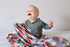Jack Large Knit Baby Swaddle Blanket by Copper Pearl