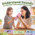 TUNJEJINY 40 4-8 1st 2nd 3rd Word Family Build Book, Read and Rhyme Flip Activity Book, Learn to Read Phonics Flash