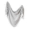 Copper Pearl Large Premium Knit Baby Swaddle Receiving Blanket City
