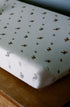 300 Count, (32" 16"), Oilo Changing Pad Cover, Breathable Organic Cotton Fitted Jersey, Thread Machine Wash, Fits