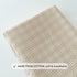 TISU Muslin Changing Pad Cover for Baby Girls Boys, Premium Soft Breathable Cotton in Gingham Pattern, Diaper Change