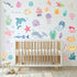 5 58 Ocean Animals Wall Decals - Sheets Pcs Under The Sea Theme Wall Decor Peel and Stick Ocean Wall Stickers for Home