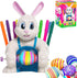 JOYIN Motorized Easter Egg Decorator Kit, Easter Busy Bunny Egg Spinner Whirler