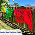 Lucha Libre Mexican Party Decorations, Papel Picado Banner (Plastic, 16-ft) for Birthdays, BBQs, Wrestling Events