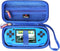 Mchoi Hard Case for Beijue 16 Bit Handheld Games, Waterproof Shockproof Protective Case Only, Blue