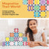 Set Playset 3+ PT30 PicassoTiles Window and Door Clip On Magnetic Blocks Magnet Tiles Magnets Building Tile