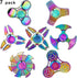 7 Pack-Anxiety SCIONE Metal Fidget Spinner for Kid Adult, Sensory Hand Fidget Toy Toys Stress Relief Reducer-Party
