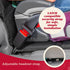 Lusso Gear Car Seat Protector - Waterproof Car Seat Cover - Non-Slip Padding & Mesh Pockets for Baby Travel Gear