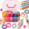 FUNiOi Kids Art and Craft Kit, Rubber Band Bracelet Make Toy, Cat