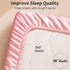 Pack 2 Pack 27x39 Inch Pro Goleem Satin and Play Playard Sheet, Fitted Great for Baby Hair Silky Feeling Playard