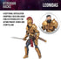 V3 1:18 Boss Fight Studio Vitruvian H.A.C.K.S. Fantasy Series - Leonidas Action Figure - Highly Articulated Collectible
