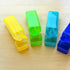 Youngever 6 Pack Plastic Toddler Utensils with Case, Kids Forks and Spoons, Large Size, Dishwasher Safe, Rainbow Colors