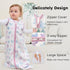 6-12 100% 0.5 1 Pack Baby Sleep Sack months, Cotton Sleep Sack for Newborn, Wearable Blanket Baby, Tog Lightweight