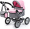 Bayer Design Baby Doll Trendy Pram in Grey/Pink, 67 x 41 x