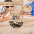 Lovers(200 11.4"x11.4") WOODBESTS Wooden Puzzles for Adults - Moonlit Owl Wooden Jigsaw Puzzle, Unique Animal Wood