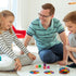 Chivao 10 Sets Game Spinner Wheel, Erasable Game Spinners with Plastic Rotating Arrows for Prizes