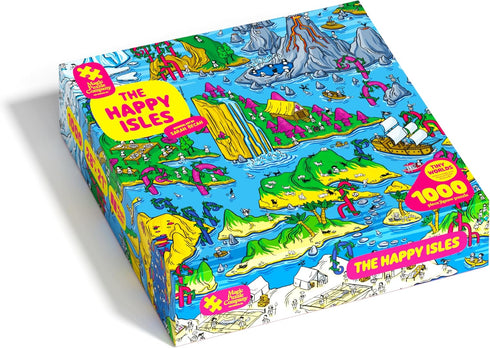 The Happy Isles 1000-Piece Jigsaw Puzzle from The Magic Puzzle Company Series