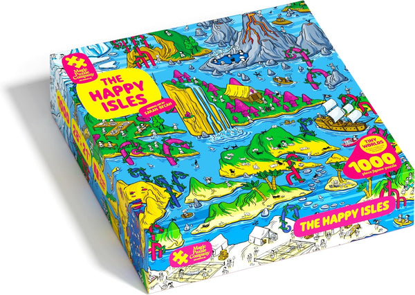 The Happy Isles 1000-Piece Jigsaw Puzzle from The Magic Puzzle Company Series