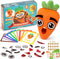 Big Feelings Carrot Social Emotional Learning Toys, 26 Facial Expressions & 10 Flashcards for Kids 3-6