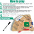 Deartisan Baseball Board Game, Oak Made Leisure Game for Sport Battle Table Game for Family Party Holiday