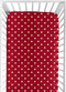 Polka Dot Ladybug Fitted Crib Sheet for Baby and Toddler Bedding Sets