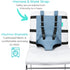 Portable High Chair for Travel - Extra Long Straps- Travel High Chair Seat Safely Attaches to Most Chairs - Toddler